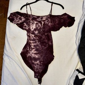 American Eagle Tie Dye Bodysuit